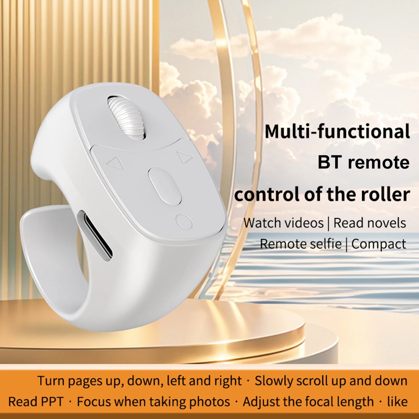 Bluetooth Finger Ring Mouse