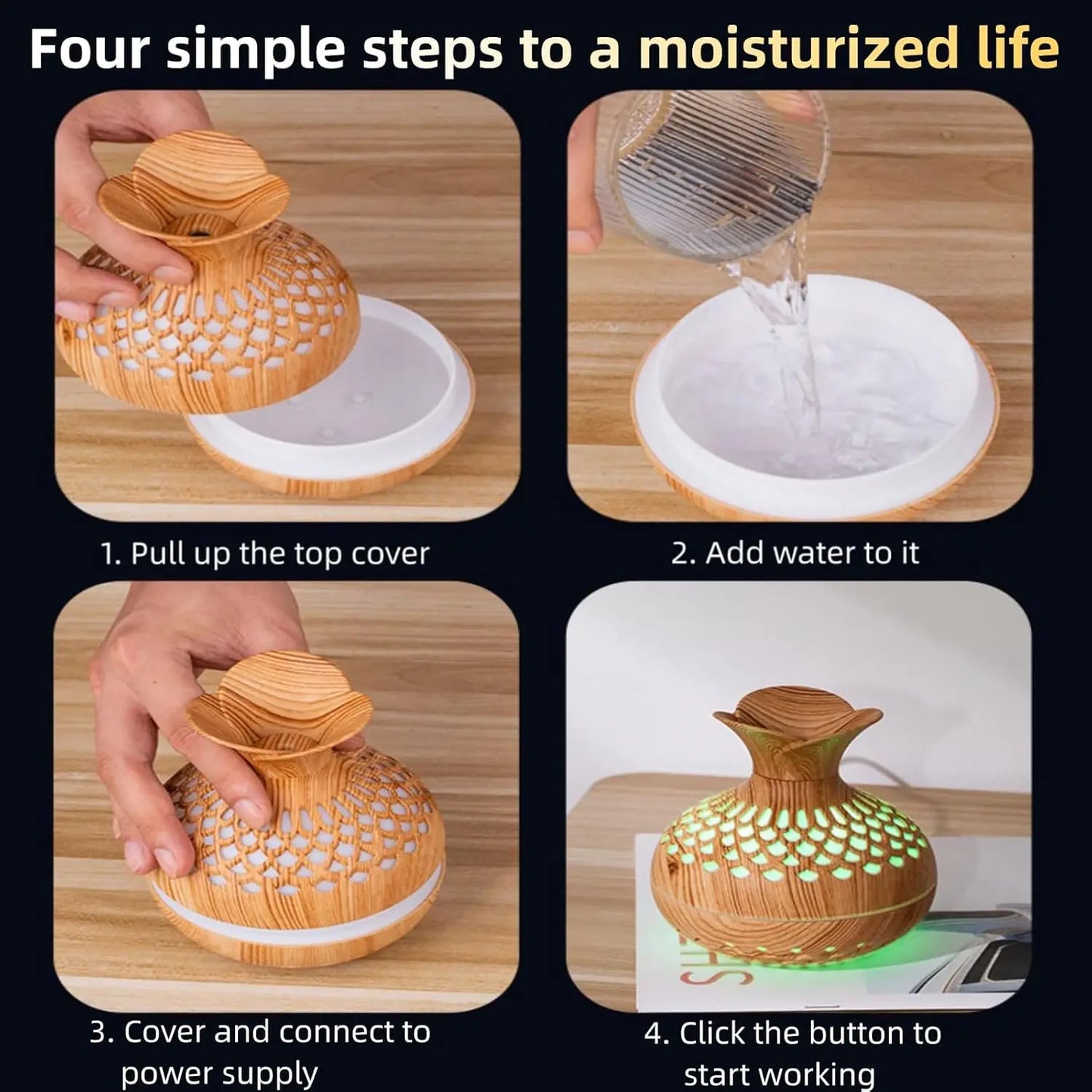 Flower Mini Humidifier
