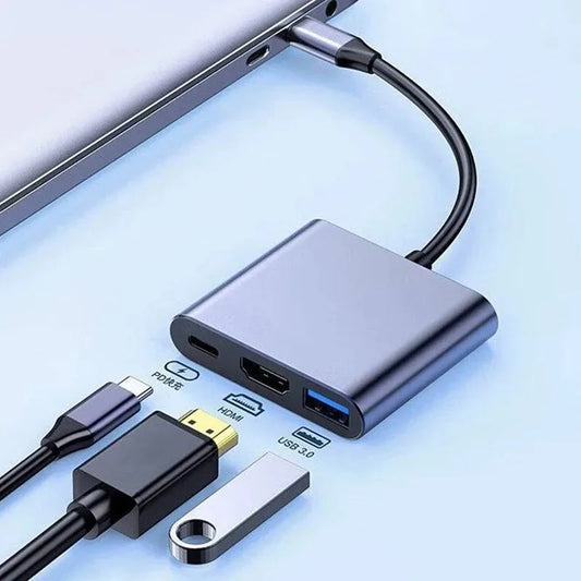 3-in-1 USB C Hub