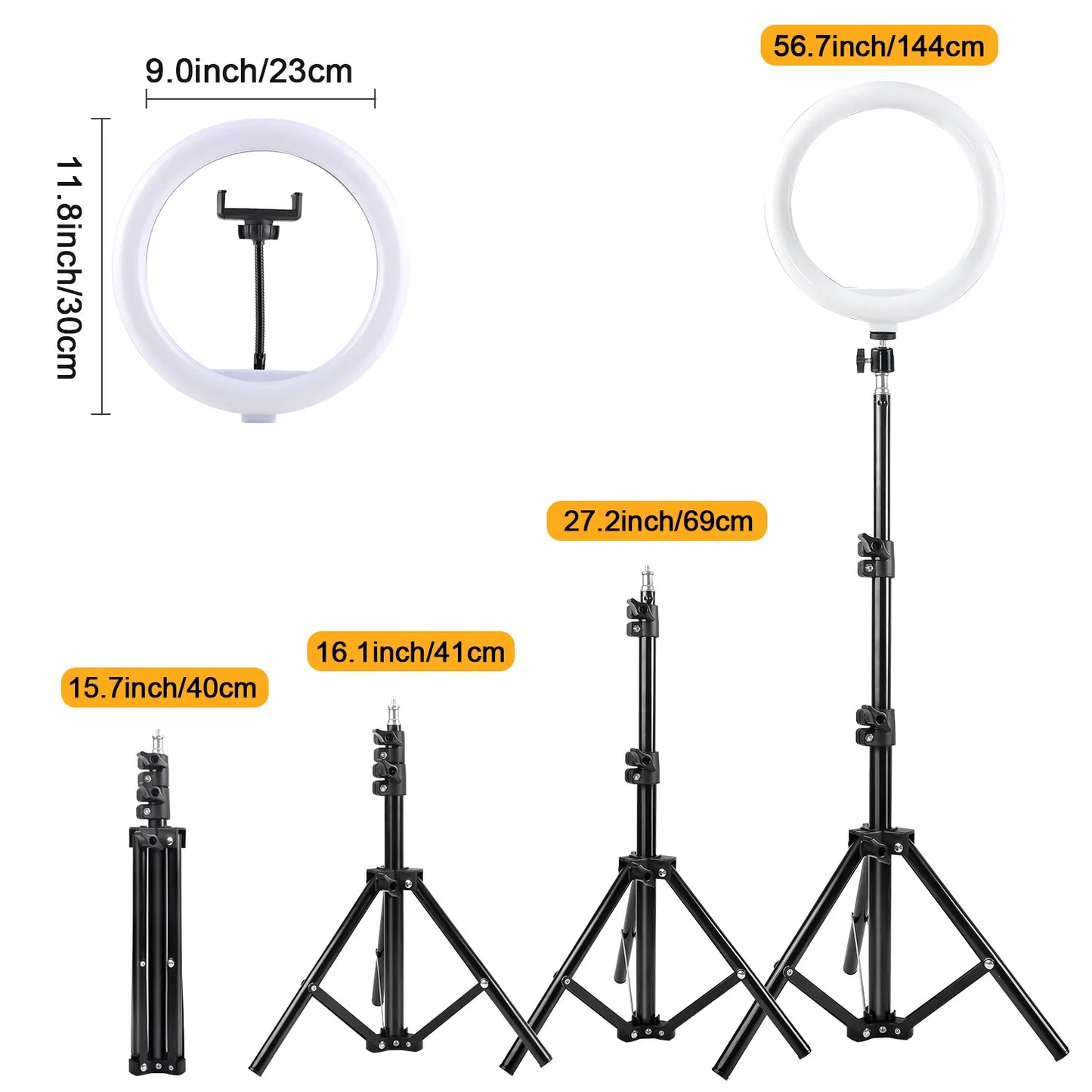 12-Inch LED Ring Light